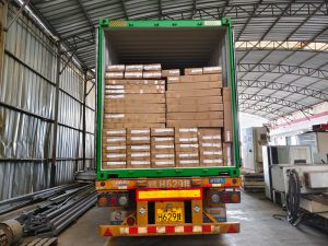 container loading inspection-container full loaded